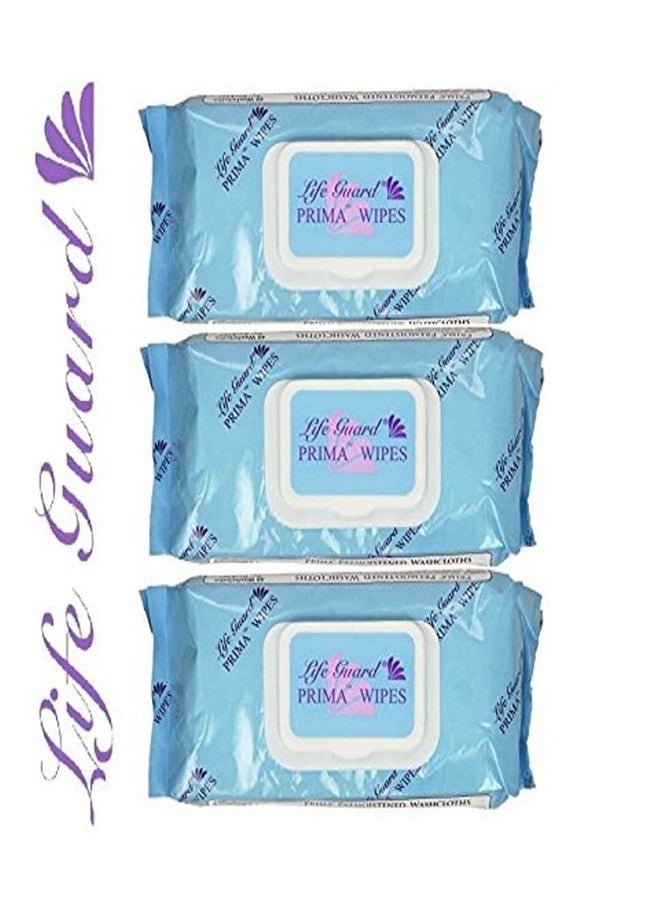 Prima Wipes Adult Washcloths, 48 Extra-large Wipes Per Pack (3 Packs) - Image 1